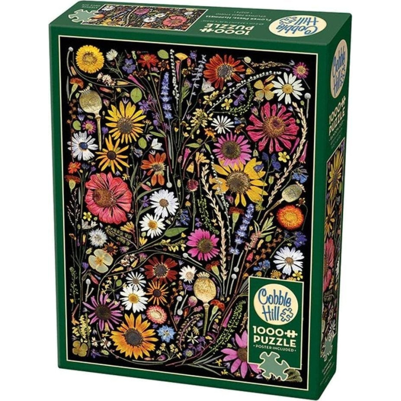 Cobble Hill Puzzle 1000 Prasowane kwiaty: Szczęście G3