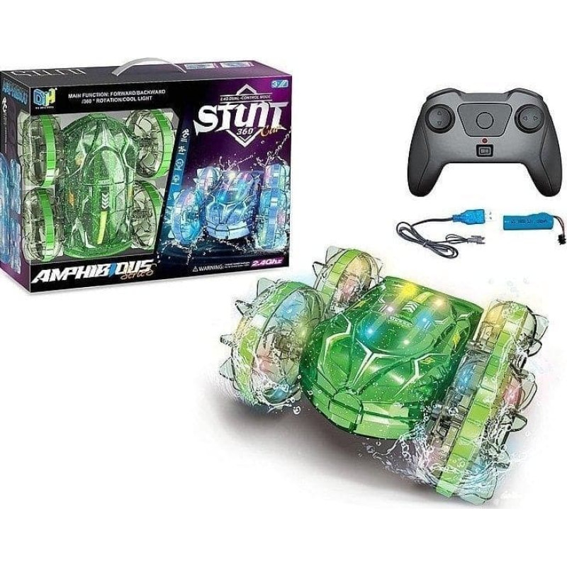 Adar Auto przewrotka R/C świecące koła USB MIX