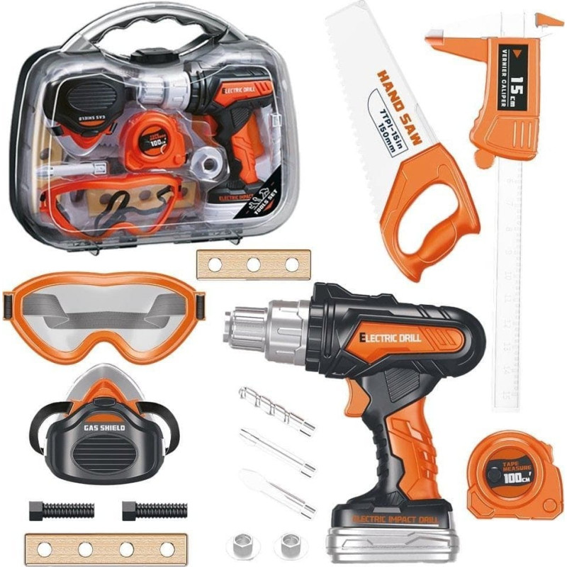 Askato Walizka z wiertarką i akcesoriami