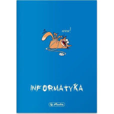 Herlitz Zeszyt A5/60K kratka Eco PP Informatyka (5szt)