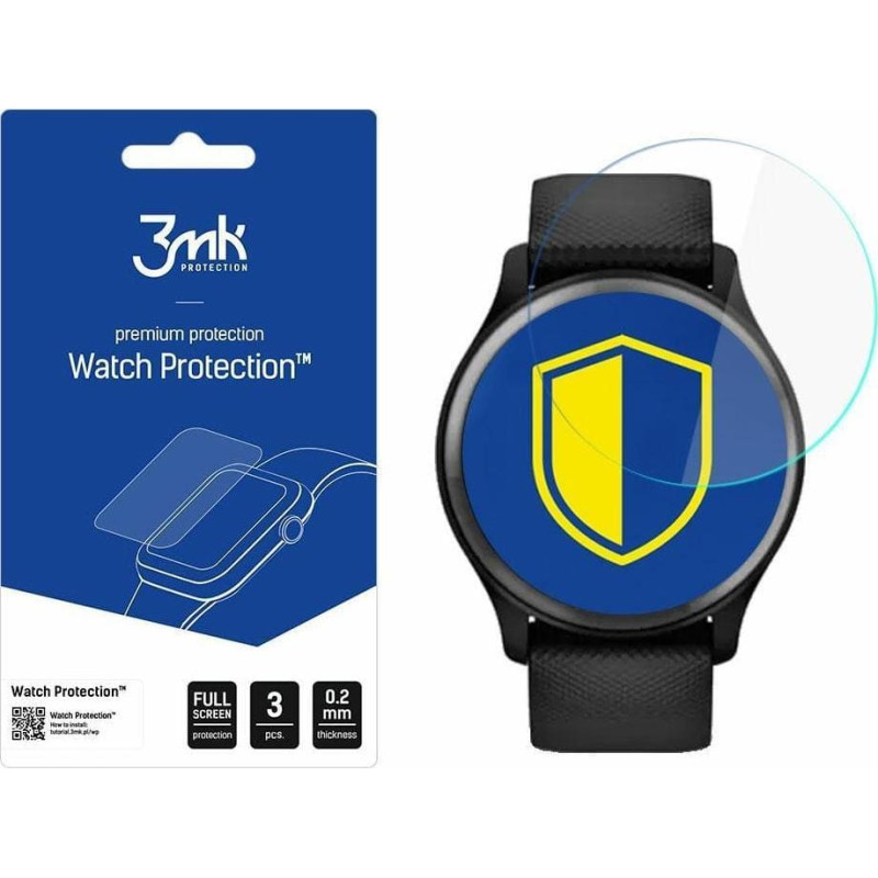 3MK 3MK Folia ARC Garmin Vivomove Sport Fullscreen Folia