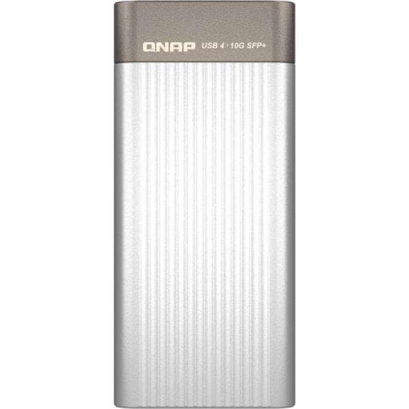 Qnap QNA-UC10G1SF | Adapter USB4 na 10Gb SFP+ dla PC (USB4) i Mac (Thunderbolt™)