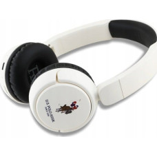 U.s. Polo Assn US Polo słuchawki nauszne Bluetooth      USHPV6PUNH biały/white DH Color Logo