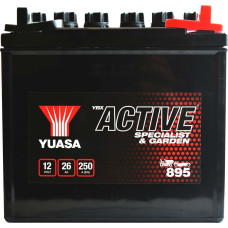 Yuasa Akumulator Kwasowy/Rozruchowy YUASA 12V 26Ah 250A P+ Bezobsługowy 187x127x181mm Uruchomiony 895 pasuje do: ARCTIC CAT PROWLER, CF MOTO CF, TRACKER, UF, ZF, HARLEY DAVIDSON FLH 500-1868 1979-2022