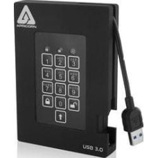Apricorn Dysk zewnętrzny SSD Apricorn Aegis Padlock Fortress 512GB Czarny (A25-3PL256-S512F)