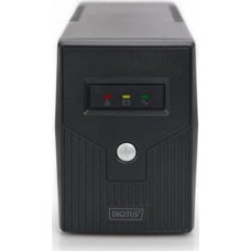 Digitus UPS Line-Ineractive LED BASIC, 600VA/360W, 1x12V/7Ah, AVR, 2x Schuko CEE 7/3