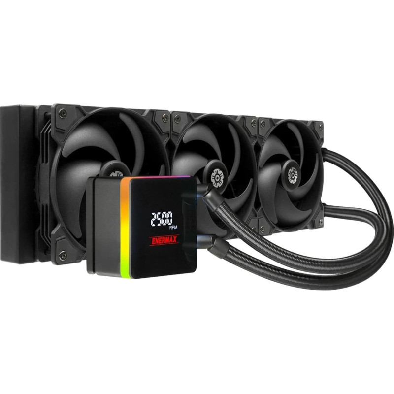 Enermax Liquid Workstation CPU Cooler LIQTECH XTR + display