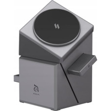 Adam Elements Mag Qube Qi2 - magnetyczna podstawka ładująca 15W 3w1 tytan - Gwarancja bezpieczeństwa. Proste raty. Bezpłatna wysyłka od 170 zł.