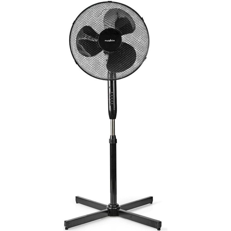 Nedis Wentylator stojący Nedis 40W czarny