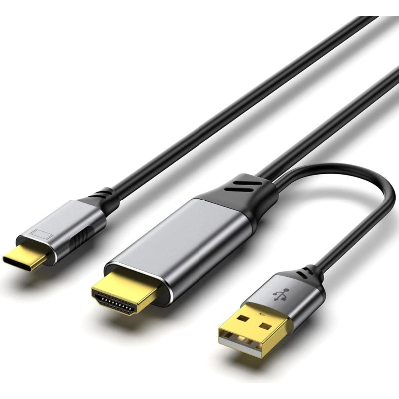 Premiumcord Adaptér HDMI 2.0 na USB-C, 4K@60Hz, 2m