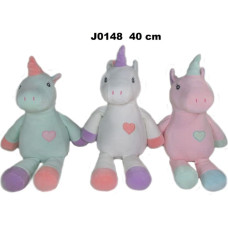 Sunday Maskotka Jednorożec 40cm 3 kolory MIX cena za 1 szt
