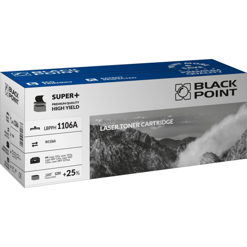 Black Point [LBPPH1106AXL] Toner BP S+ (HP W1106AXL)
