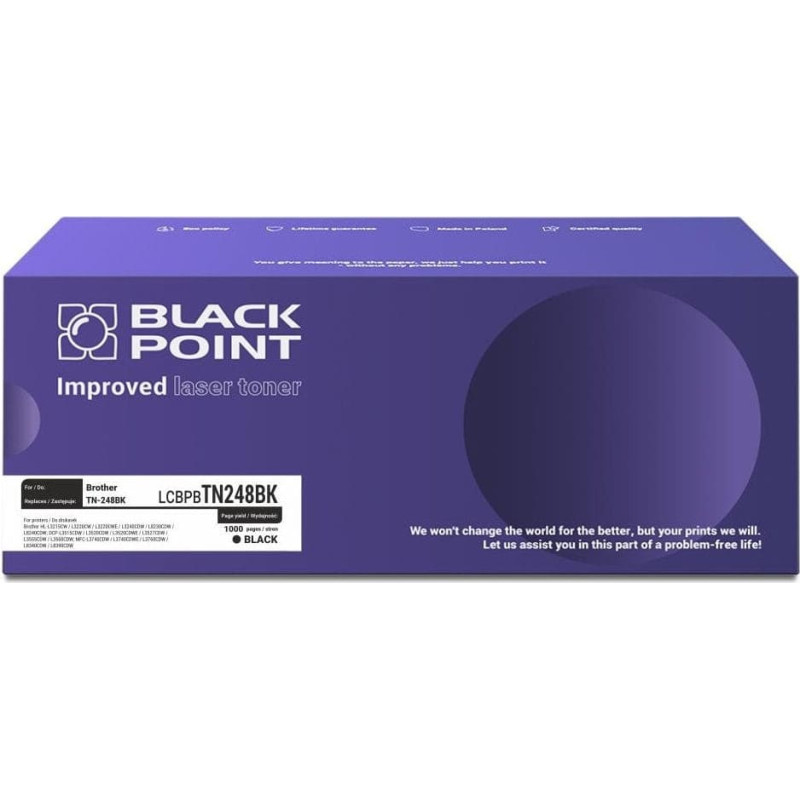 Black Point [LCBPBTN248BK] Toner BP (Brother TN-248BK)
