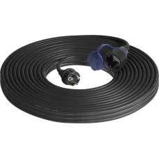 Orno Przedłużacz warsztatowy bryzgoszczelny IP44, 1x2P+Z 30m,kabel gumowy olejoodporny H07RN-F 3x1,5mm?, 230VAC/16A, schuko