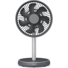 Duux Fan | Rize Flex | Stand Fan | Grey | Diameter 21 cm | Number of speeds 4 | Oscillation | 10 W | No