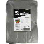 Bradas Plandeka Bradas Plandeka wzmacniana SILVER 5 x 6m, 120g
