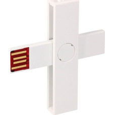 Noname Czytnik +ID Smart Card Reader white BLISTER