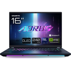 Gigabyte AORUS Master 16 AM6H BYHC5DEE65SP, 16 Zoll Gaming Laptop, 240 Hz OLED, Core Ultra 9 275HX, RTX 5080