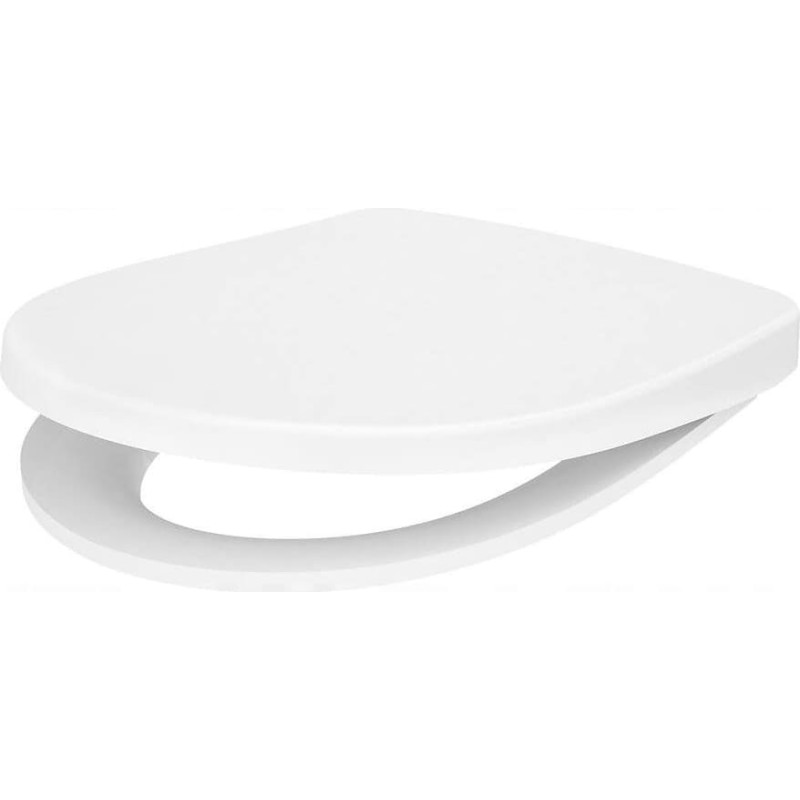 Cersanit Deska sedesowa Cersanit (deski sedesowe) Deska CERSANIA SLIM WRAP duroplastowa, antybakteryjna, wolnoopadająca z funkcją łatwego wypinania jednym przyciskiem (K98-0241)