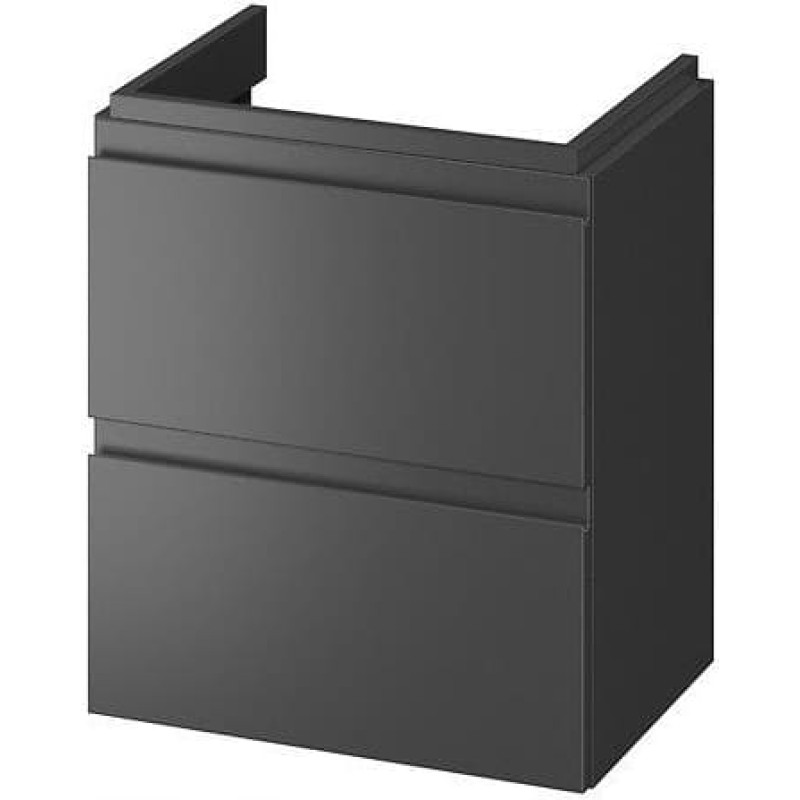 Cersanit SZAFKA PODUM MODUO SLIM 50 ANTRACYT ZMONT FSC MIX70% SGSCH-COC-007574