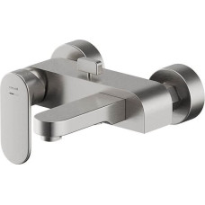 Cersanit Bateria wannowa Cersanit Crea ścienne nikiel mat (S951-309)