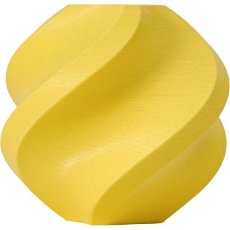 Bambulab Filament Bambu Lab PLA Matte 1,75mm 1kg - w zestawie z wielorazową szpulą - Lemon Yellow}