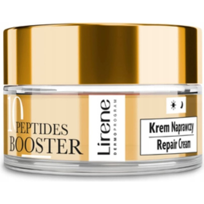 Lirene _10 Peptides Booster krem naprawczy 70+ 50ml