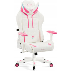 Diablo Fotel Gamingowy Diablo X-RAY 2.0 Small Size, biało-różowy