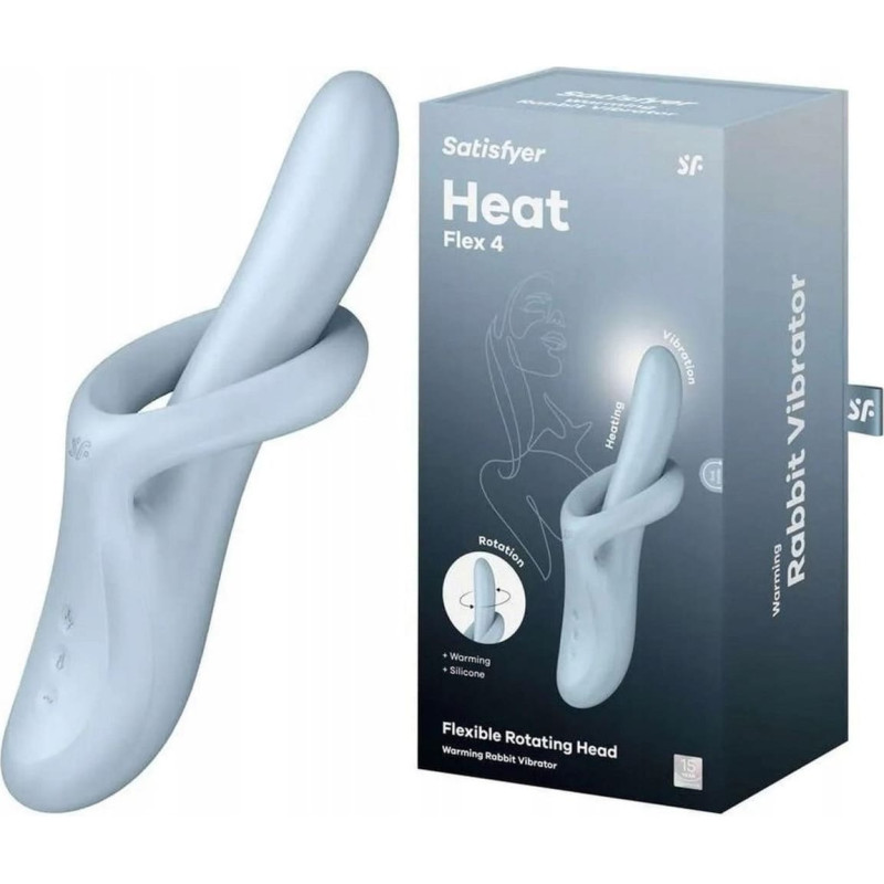 Noname SATISFYER_Heat Flex 4 stymulator łechtaczki Blue