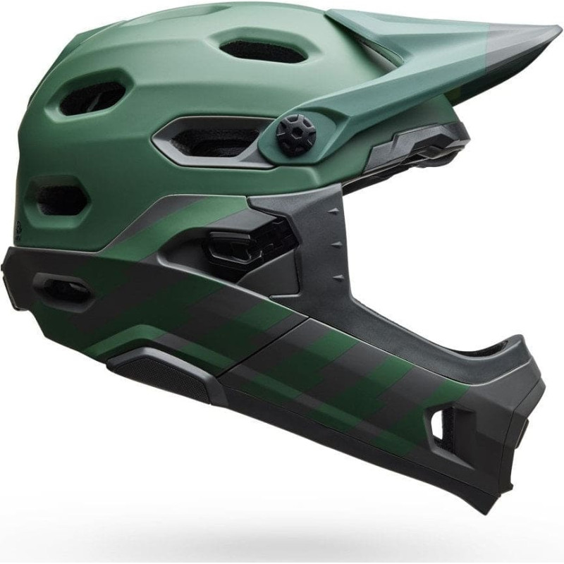 Bell Kask full face BELL SUPER DH MIPS SPHERICAL matte green roz. S (52–56 cm) (NEW 2025)