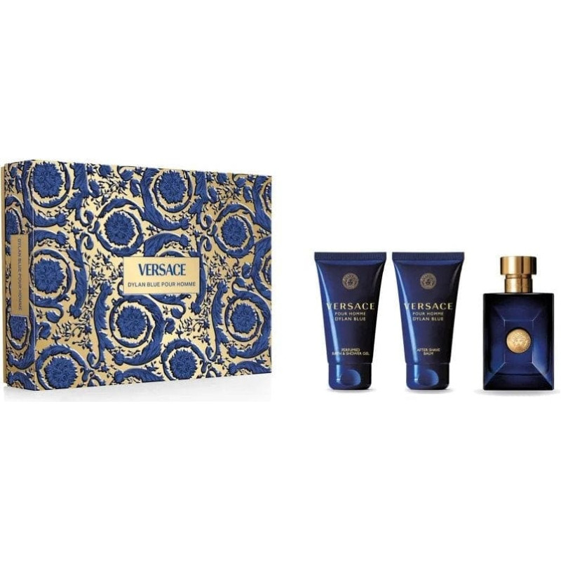 Versace SET VERSACE Dylan Blue Pour Homme EDT spray 50ml + SHOWER GEL 50ml + AS 50ml