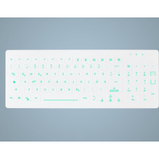 Active Key AK-CB7012 klawiatura Medyczna USB Niemiecki Biały