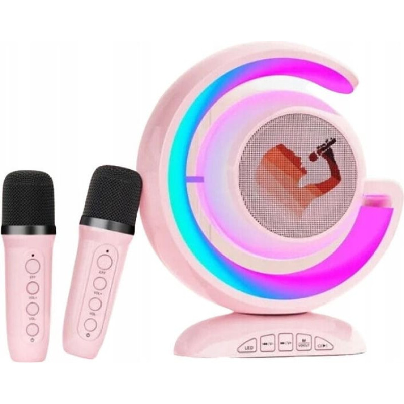 Soundmaster NN PM3 bezprzewodowy przenośny zestaw karaoke głoś