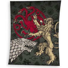 Mexen Game of Thrones Coral Fleece tæppe - 150 x 200 cm
