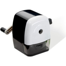 Dahle 00133-02036, Manual pencil sharpener, Black, White, Plastic, 1.15 cm