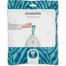 Brabantia Worki na śmieci PerfectFit rozmiar W 5L 40szt 137846