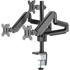 Deltaco Monitora stativs Triple Gas Spring  Deltaco