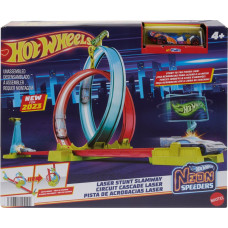 Hot Wheels WYRZUTNIA HOT WHEELS NEON SPEEDERS MATTEL