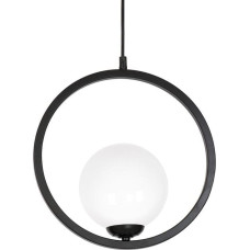 Domoletti PENDANT LIGHT KONYA E14 BLACK/WHITE