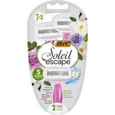 BIC Soleil escape maszynki do golenia dla kobiet 5 ostrzowe róża & magnolia 1op.-2szt