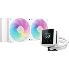 Silentiumpc K Cooler Wasserkühlung DeepCool MYSTIQUE 240 White ARGB