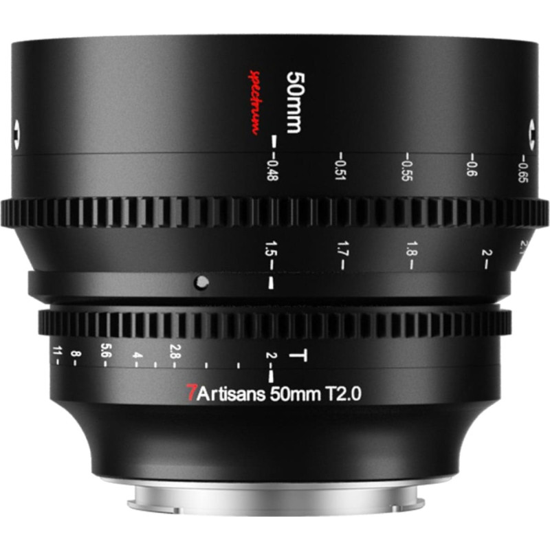 7Artisans SPECTRUM 50mm T2.0 Canon EOS-R