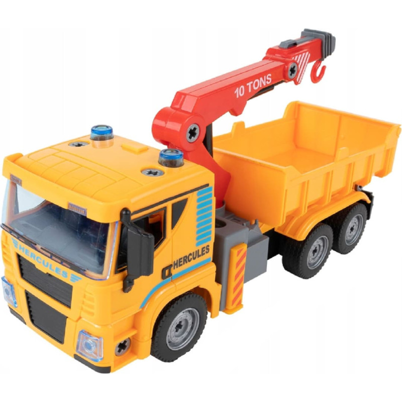 Polesie Wywrotka + dźwig św/dźw 55cm 687-13C 11694