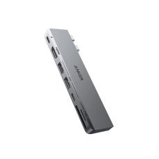 Axagon Anker 547 - Hub - USB-C, 7-in-2 - 3 x USB-C + 2 x USB + 1 x HDMI - Desktop