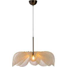 Markslojd Styrka 108661 lampa wisząca zwis 1x40W E27 antique brass/naturalna