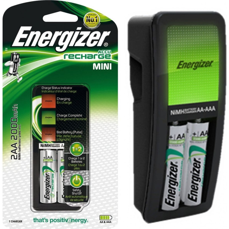 Energizer Ładowarka Energizer Recharge Mini (7638900421439)
