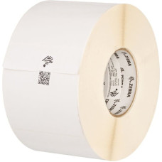 Zebra Label, Paper, 102x64mm; Thermal Transfer, 8000T All-Temp, Coated, All-temp Adhesive, 76mm Core