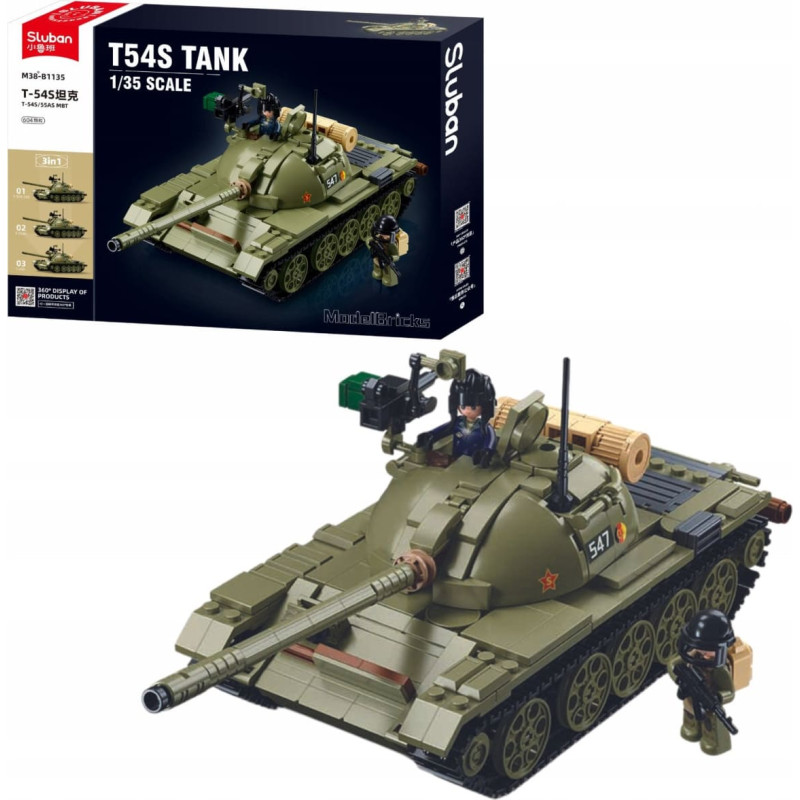 Sluban klocki Wojsko 604el G198832 53996