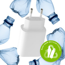 Dbramante 1928 re-charge - EU Wall Charger - 2x USB-C 20W - W, Indoor, AC, White