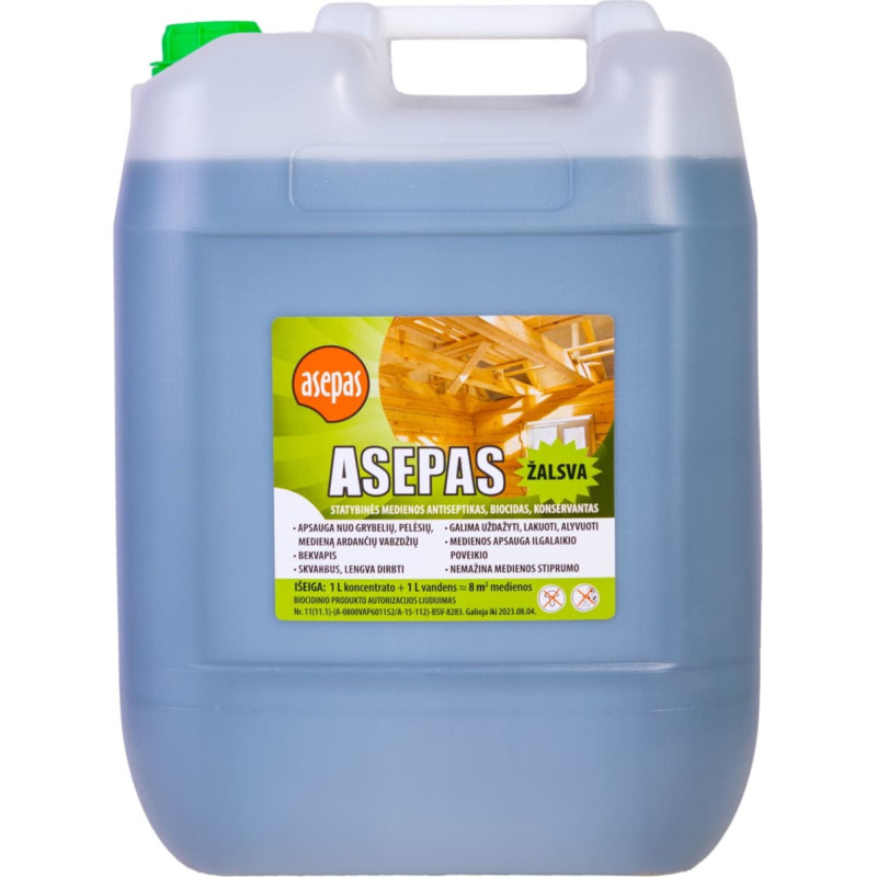 Staples ANTISEPTICS ASEPAS GREEN 20L